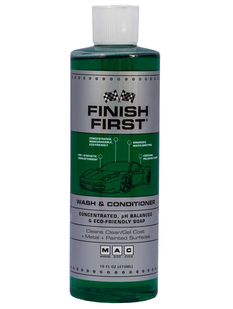 Finish First Wash and Conditioner 16 FL OZ / 473 ML
