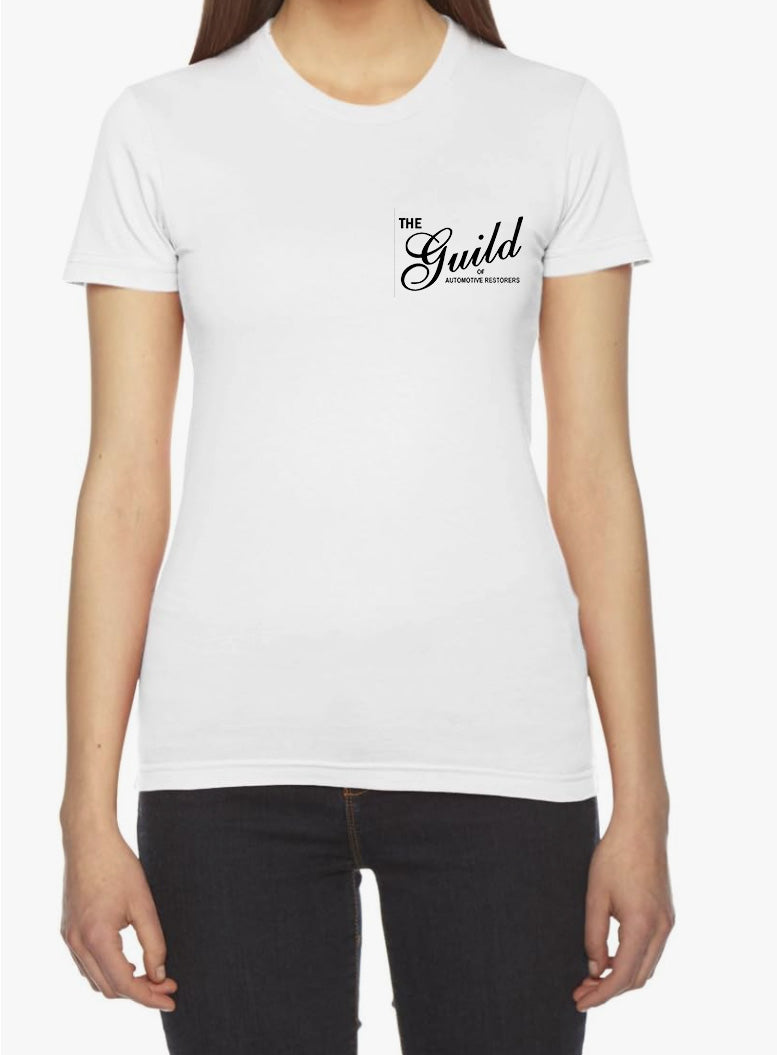 American Apparel Guild Embroidered Logo Ladies Short Sleeve T-Shirt
