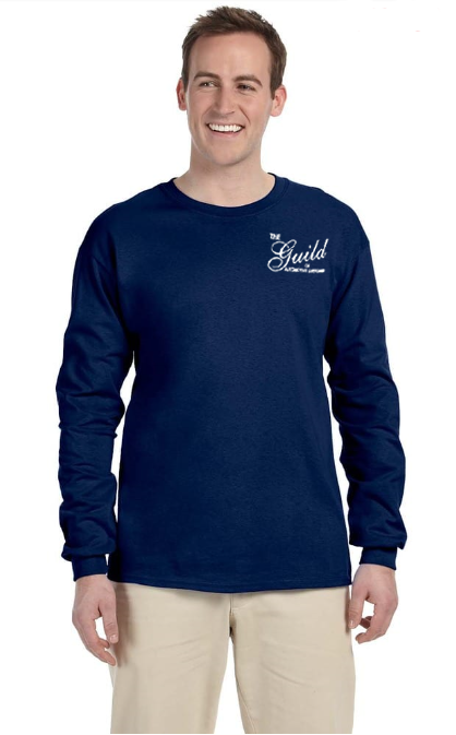 Guild Embroidered Logo Gildan cotton Long Sleeve T-Shirt